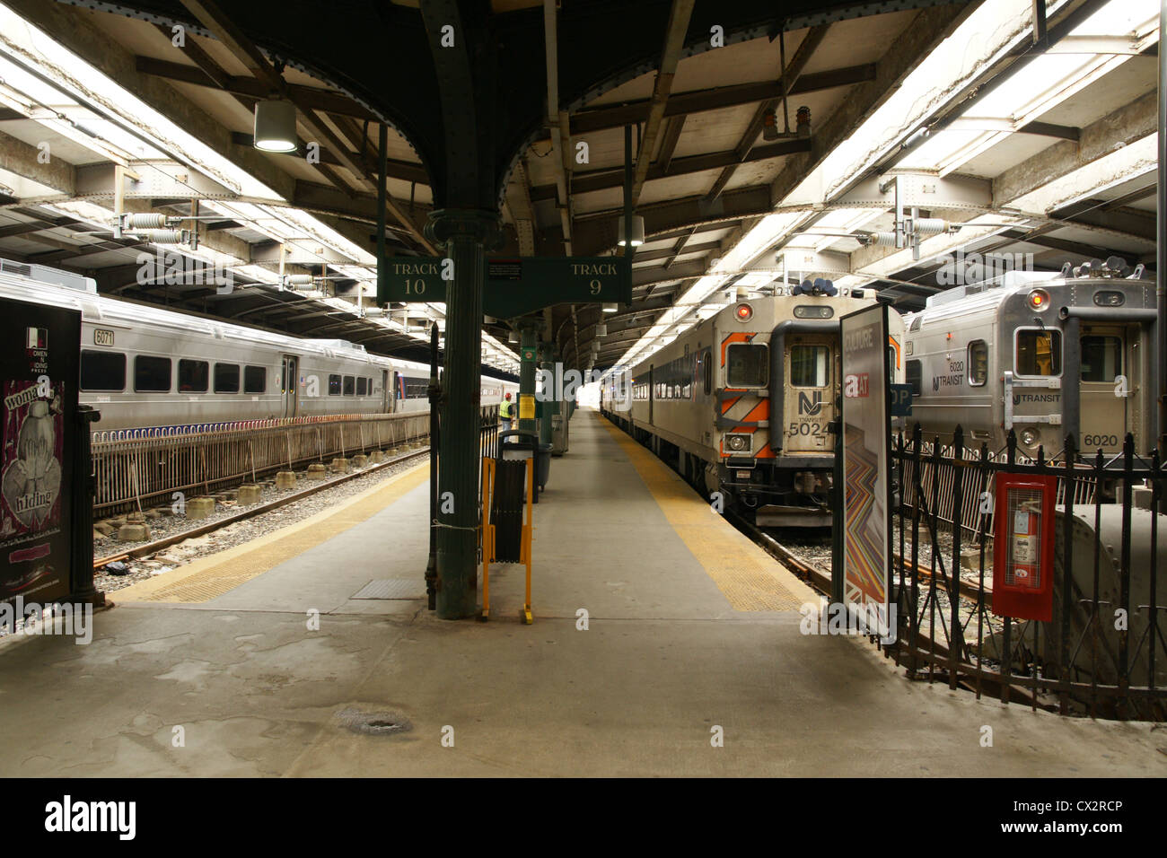 Hoboken terminal railway hi-res stock photography and images - Alamy