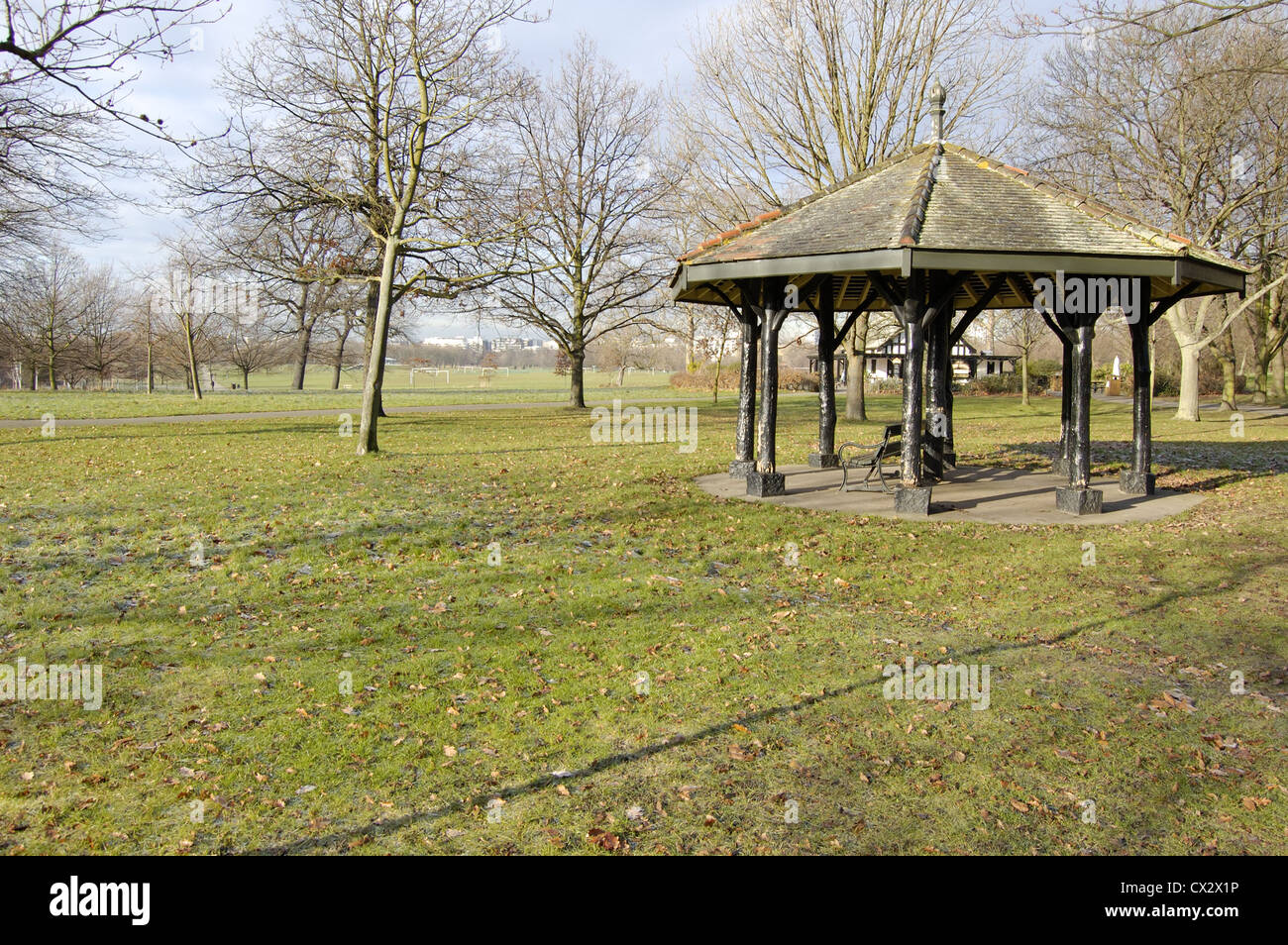 Gazebo in Regents Park in London, England Stock Photo Alamy