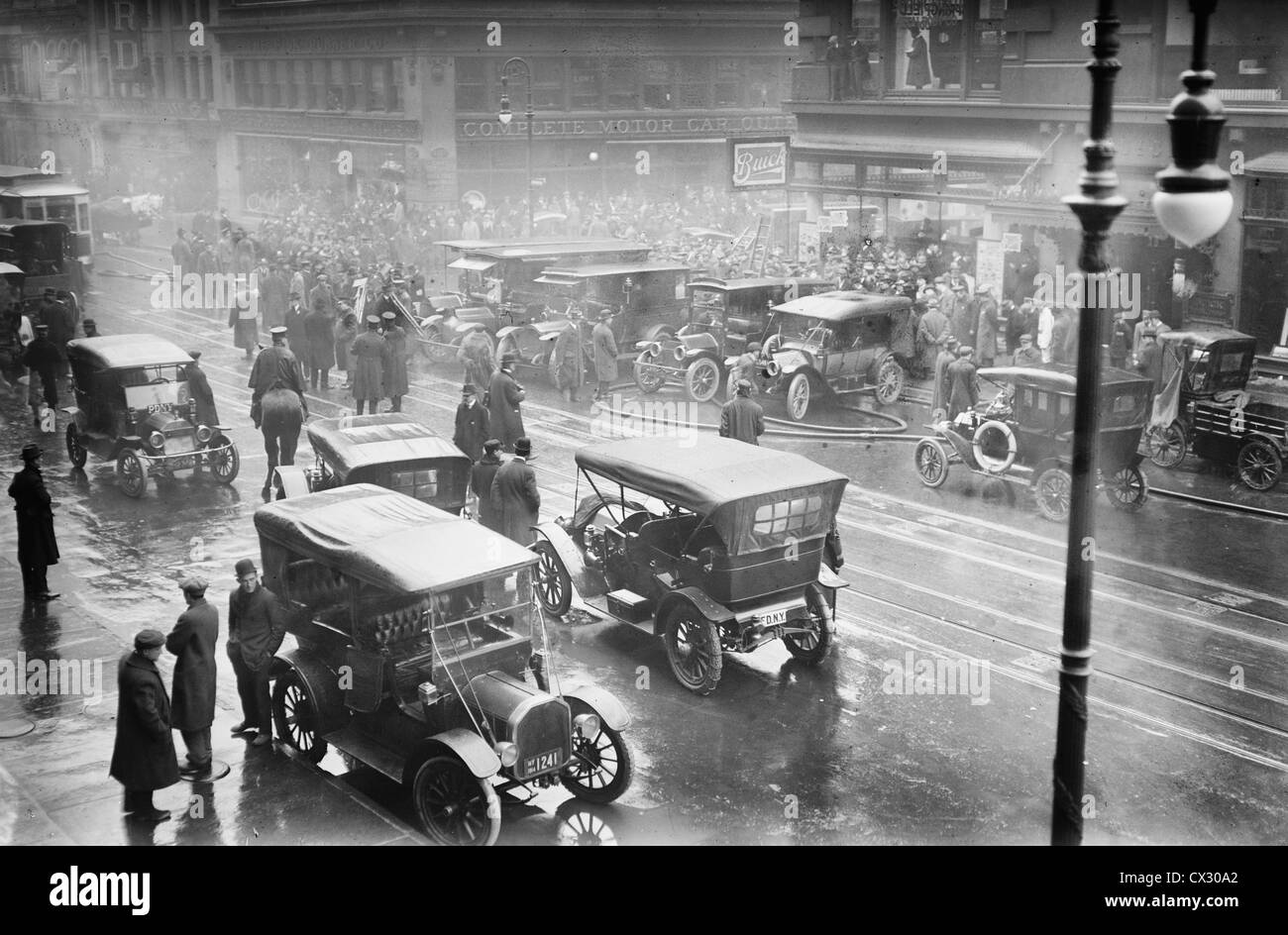 Aftermath Of A Fire In A New York City Subway Tunnel Which Took Place Near West 55th Street And Broadway January 6 1915 Stock Photo Alamy