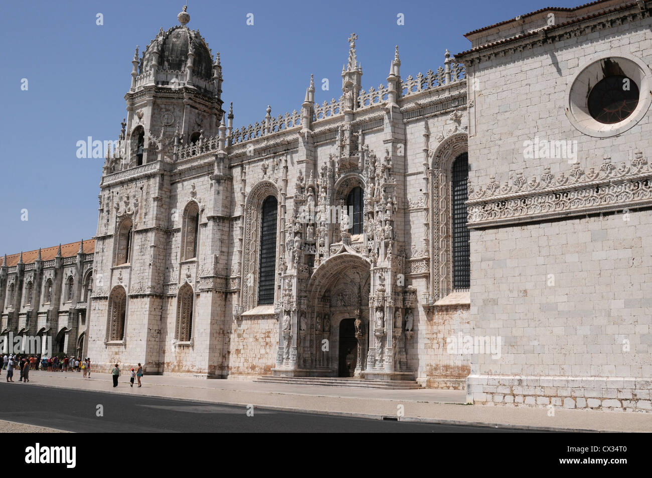 Jeronimos Monastery, Belem, Lisbon, Portugal Stock Photo