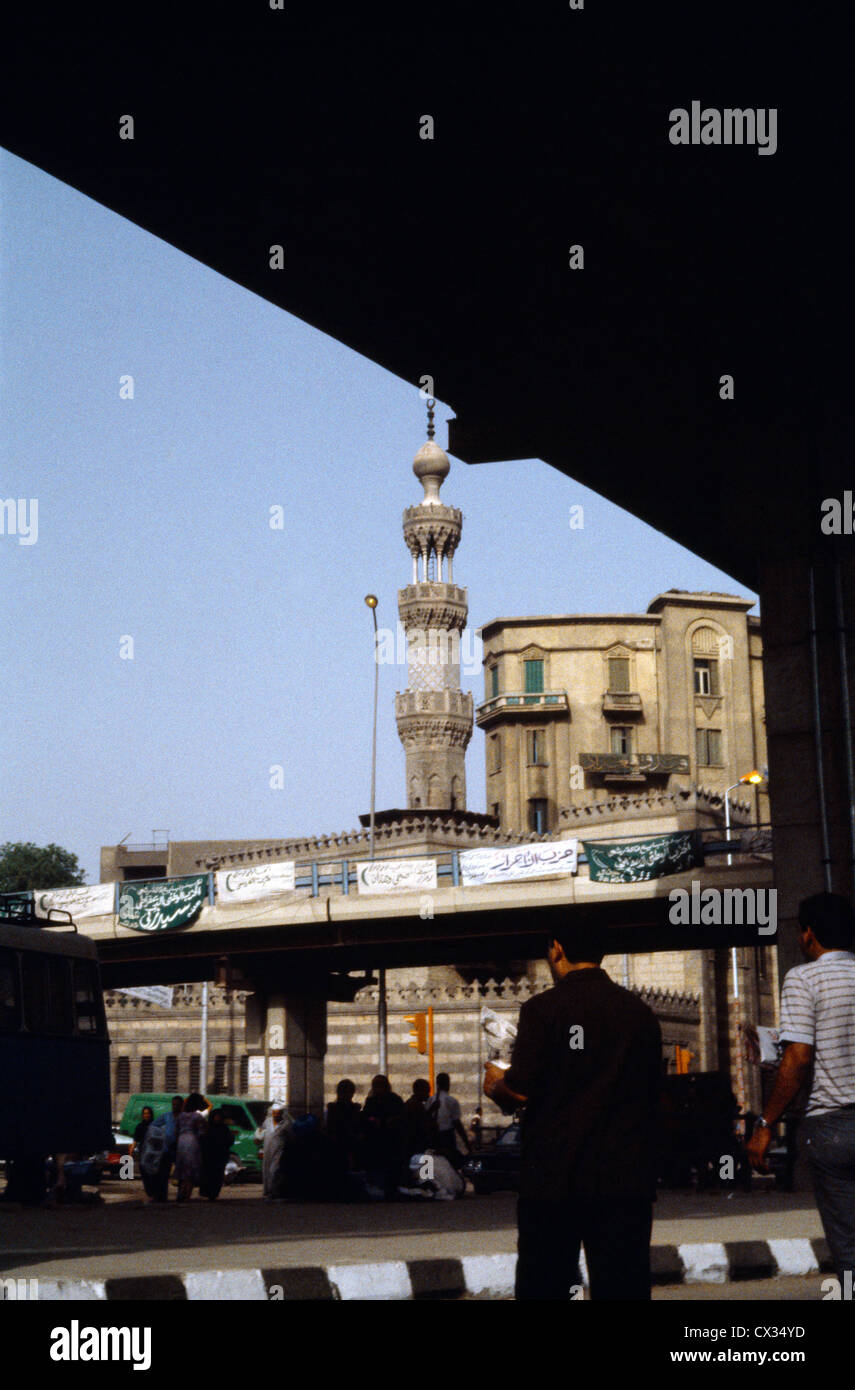 Nr Cairo Egypt 10th Ramadan City Flyover Stock Photo