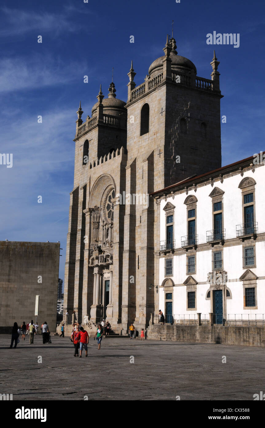Se Cathedral, Oporto, Portugal Stock Photo