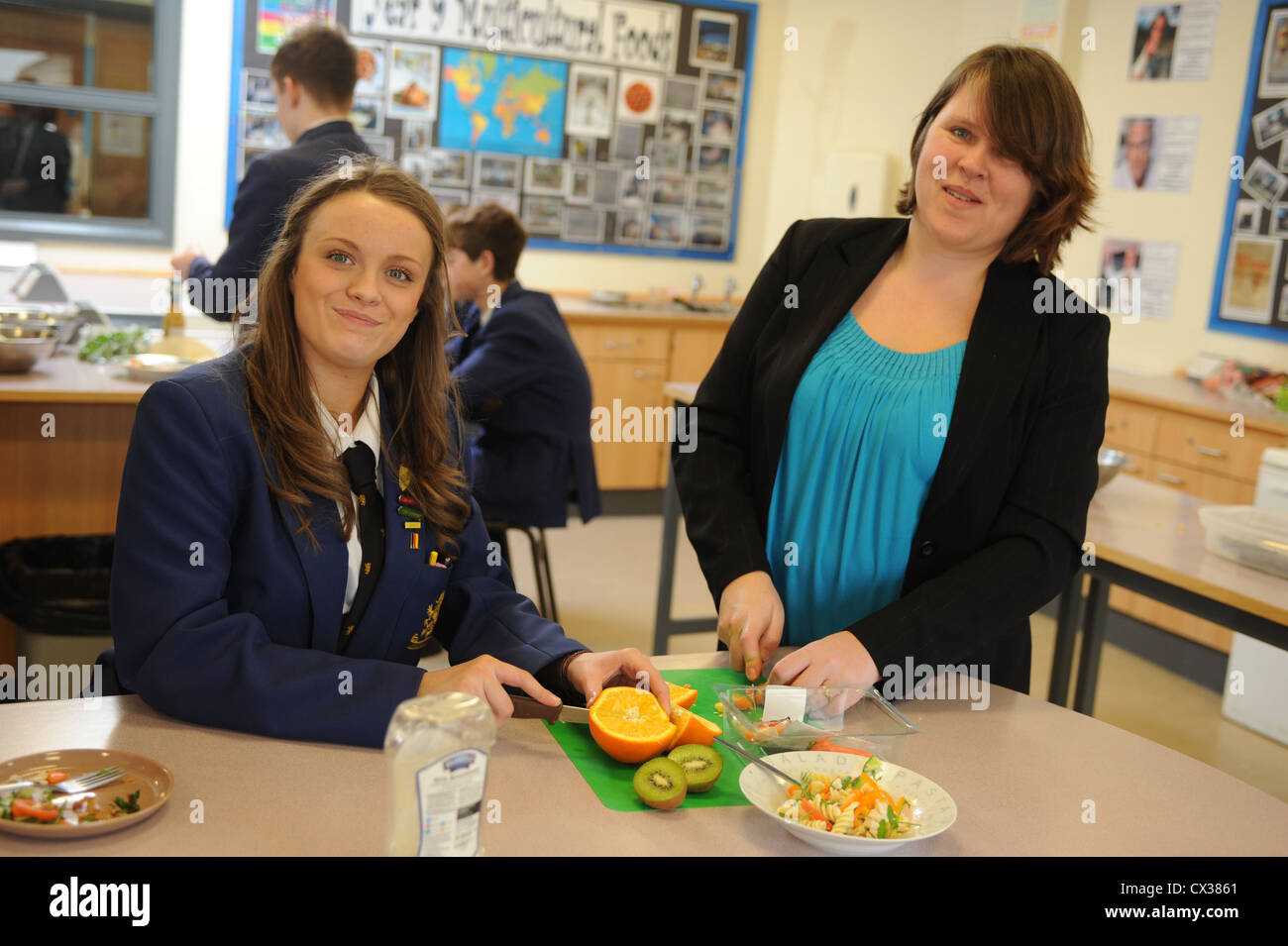 Secondary School Children In Canteen High Resolution Stock Photography secondary-school-children-in-canteen-high-resolution-stock-photography