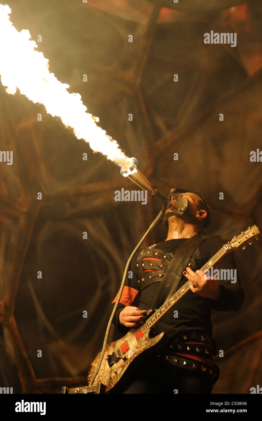 Richard Kruspe Rammstein Guitarist High Resolution Stock Photography ...