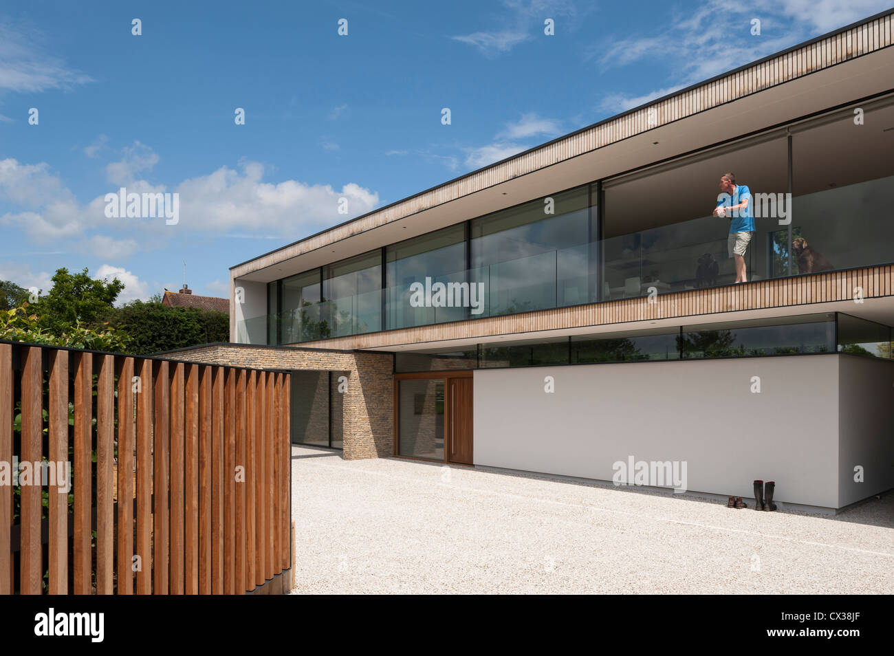 Hurst House, Bourne End, United Kingdom. Architect John Pardey Architects with Strom Architects