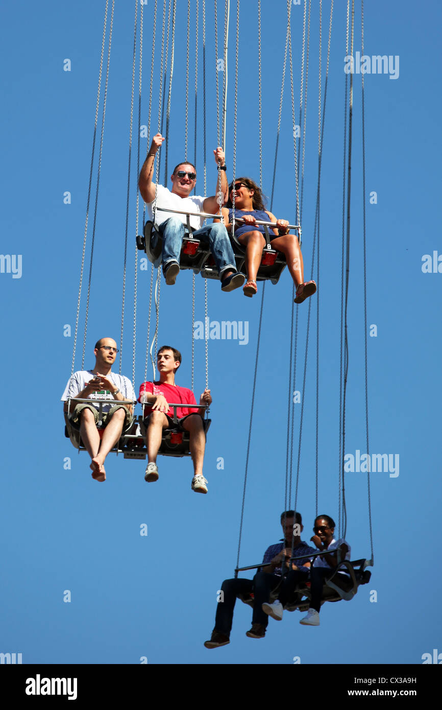The Starflyer chair ride part of the Priceless London Wonderground at ...