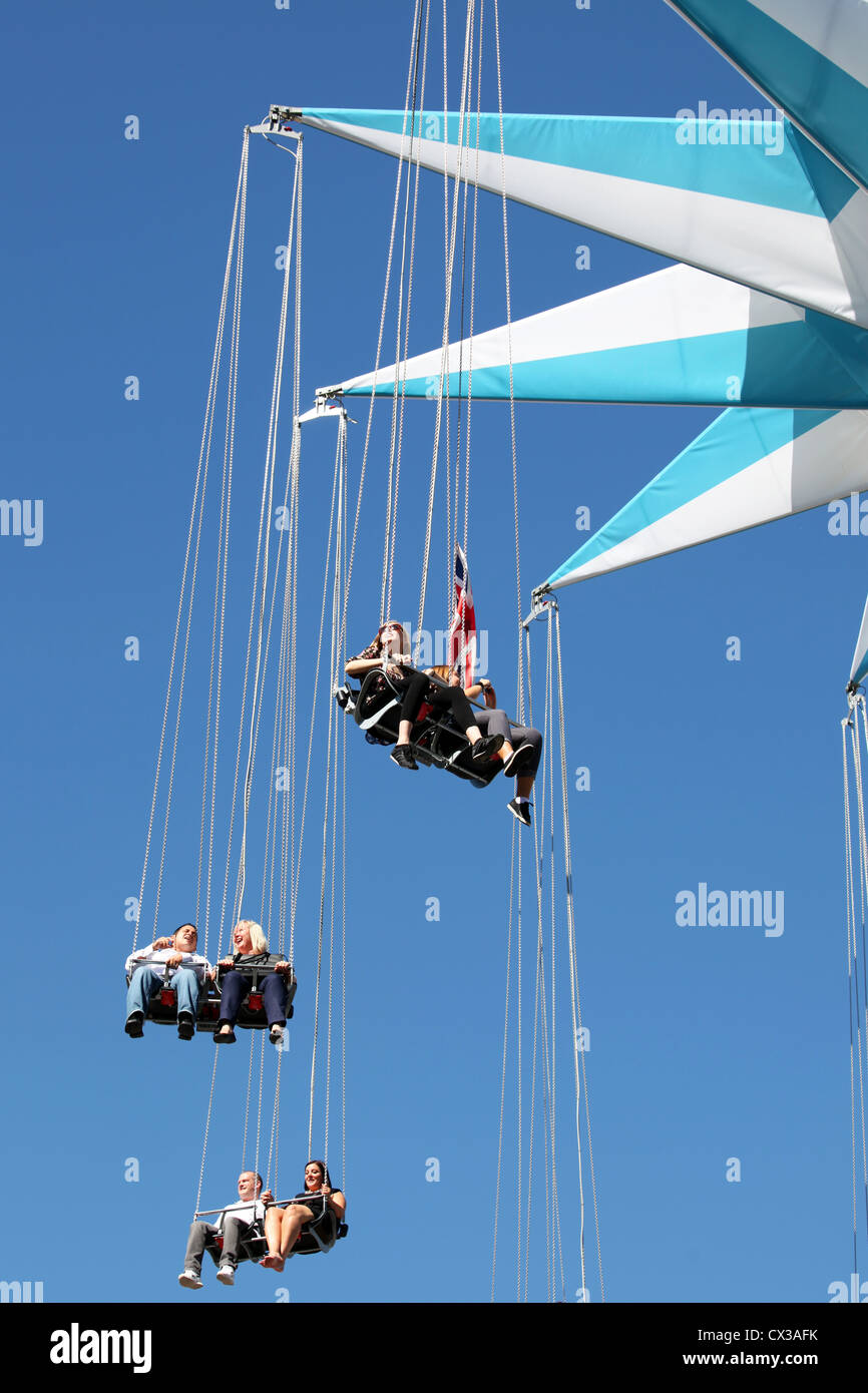 The Starflyer chair ride part of the Priceless London Wonderground at ...
