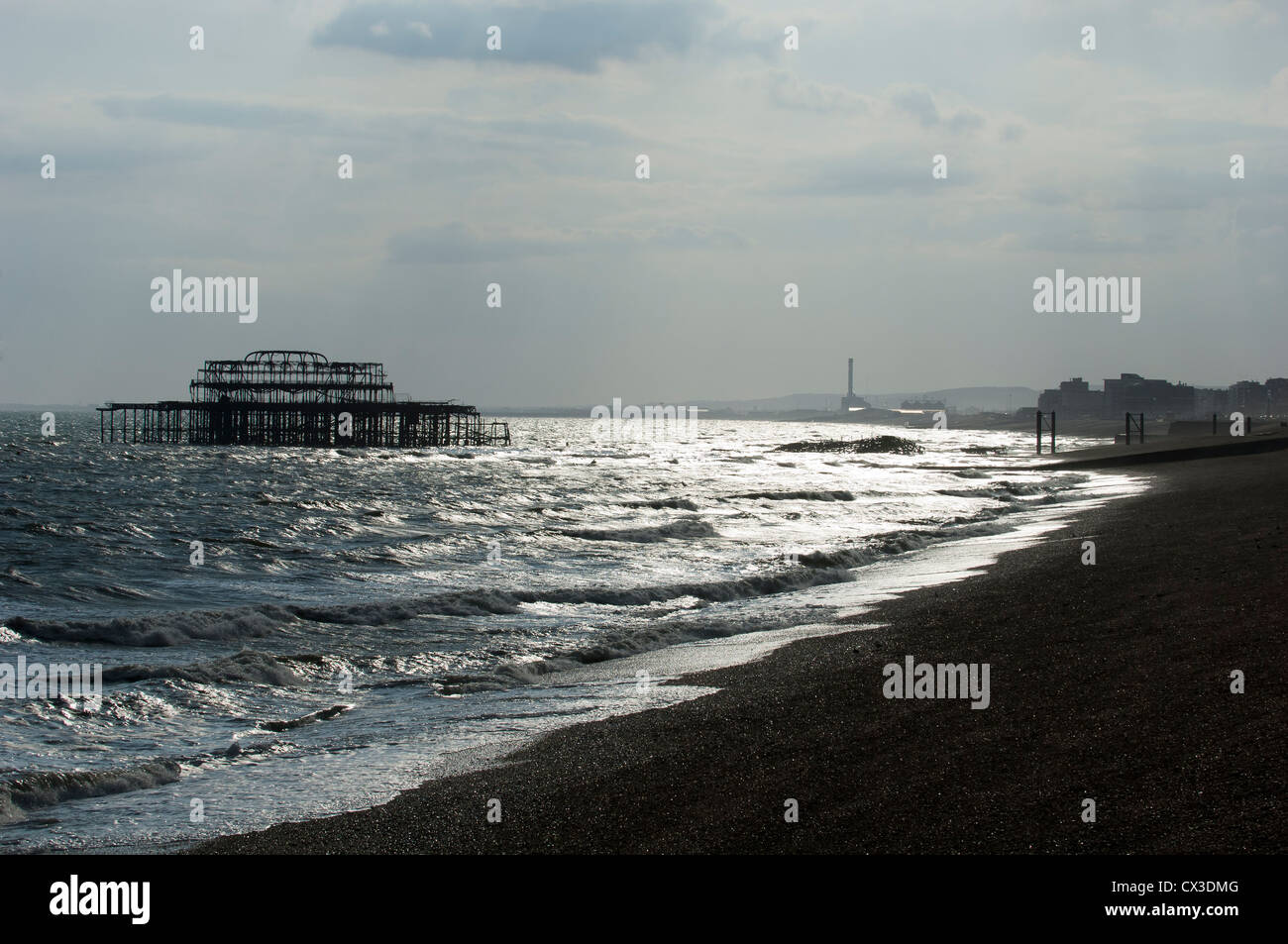 east pier,brighton,sussex,england,uk,europe Stock Photo