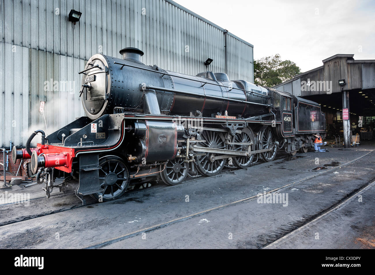 Steam locomotive engine sheds hi-res stock photography and images - Alamy