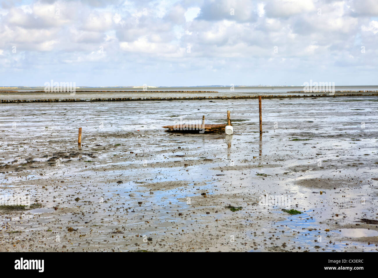 Wadden Sea Lahnung Westerland Sylt North Sea Schleswig