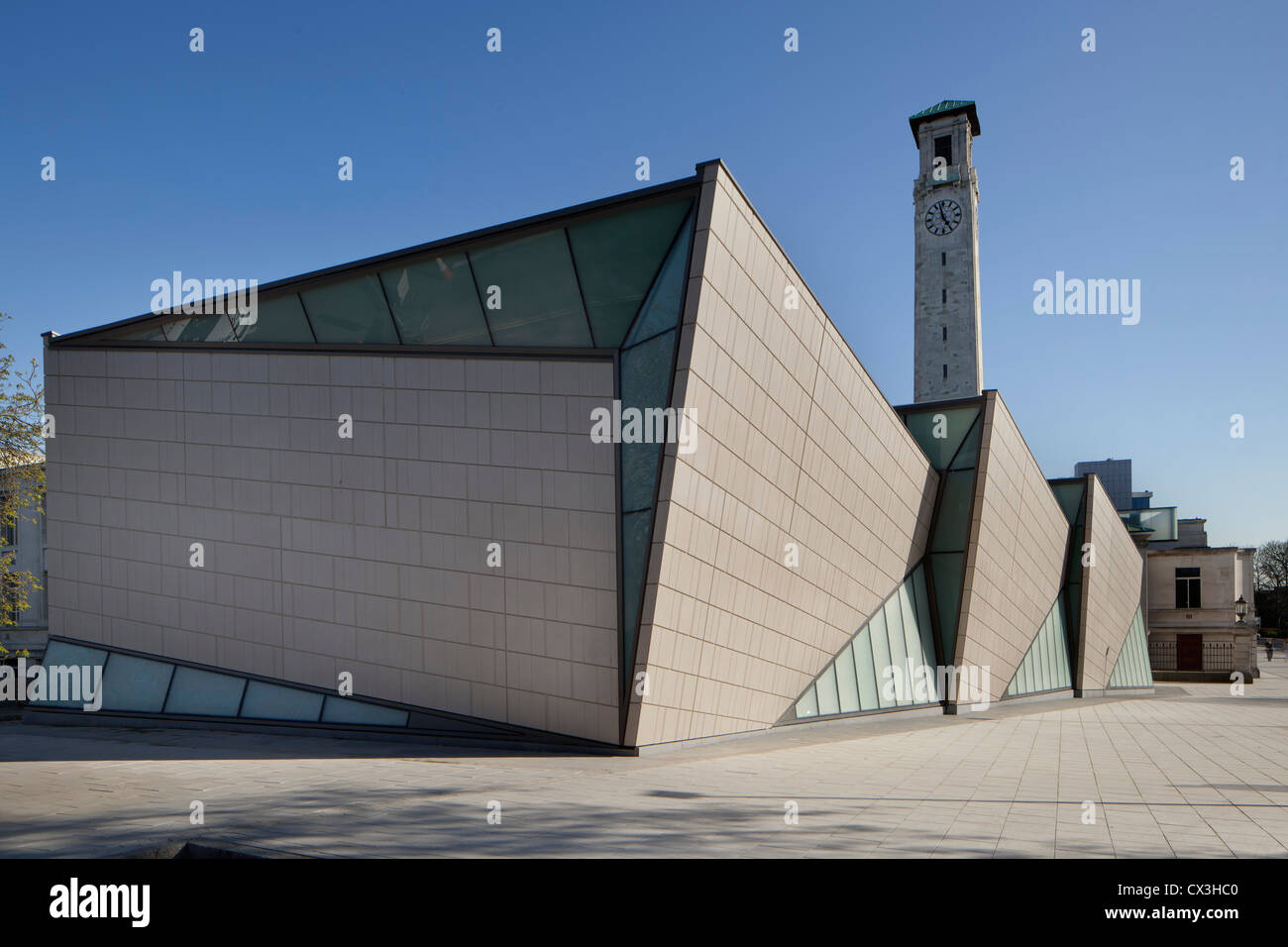 SeaCity Museum, Southampton, United Kingdom. Architect: Wilkinson Eyre Architects, 2012 Stock Photo