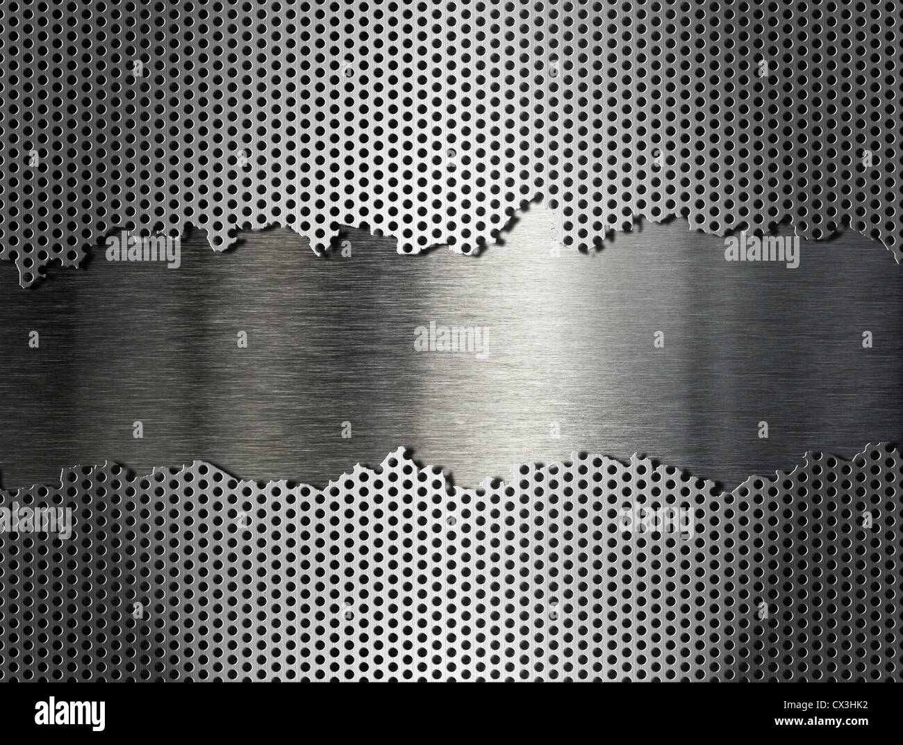 silver metal grate background Stock Photo - Alamy