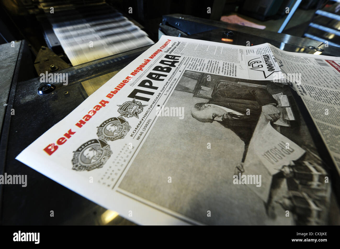 Pravda Newspaper High Resolution Stock Photography and Images Alamy