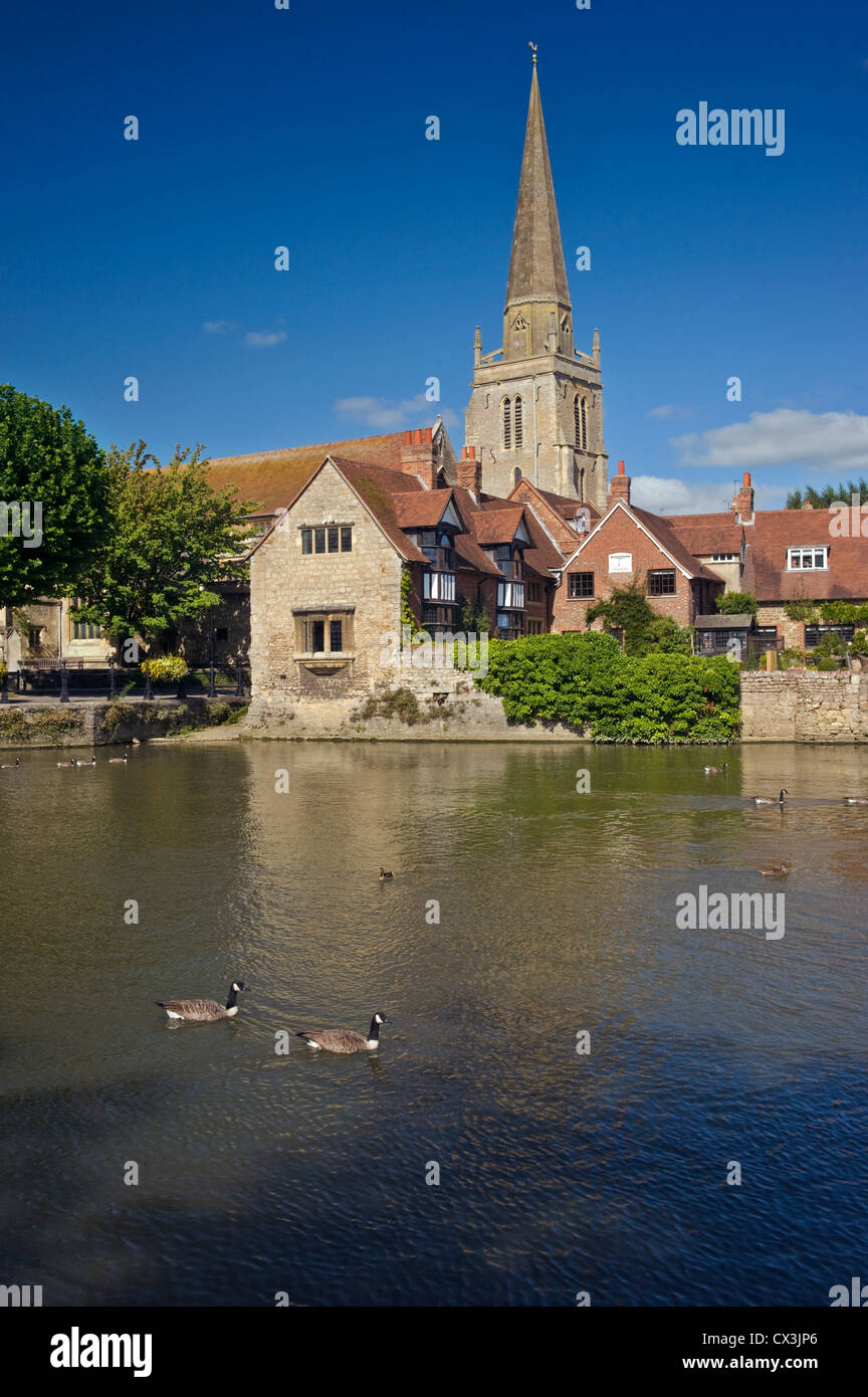 River Thames at AbingdononThames, England, UK Stock Photo Alamy