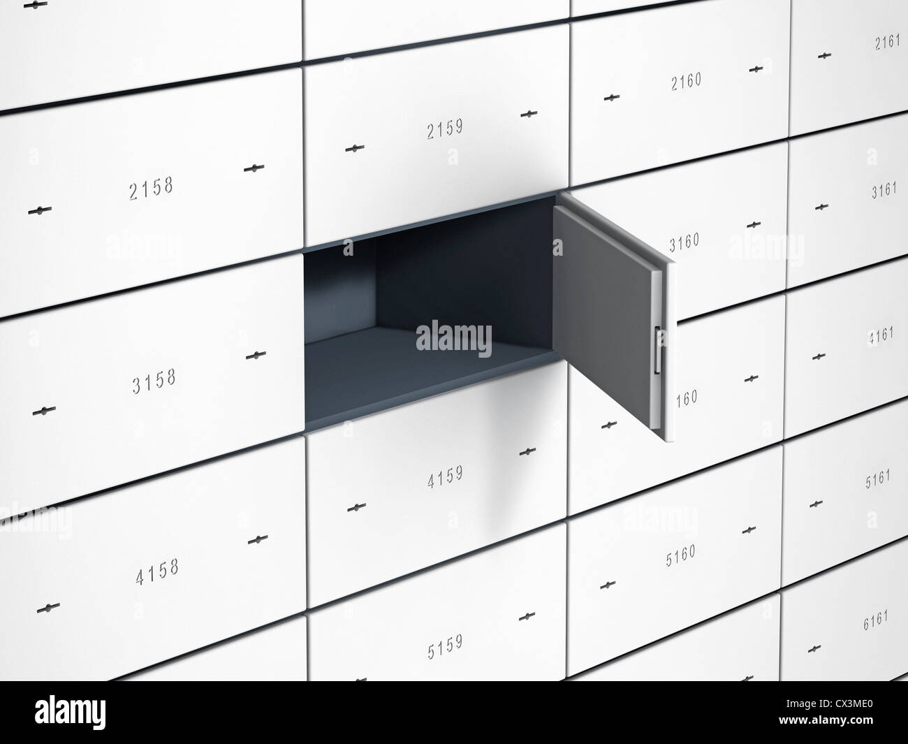 Safe deposit boxes hi-res stock photography and images - Alamy