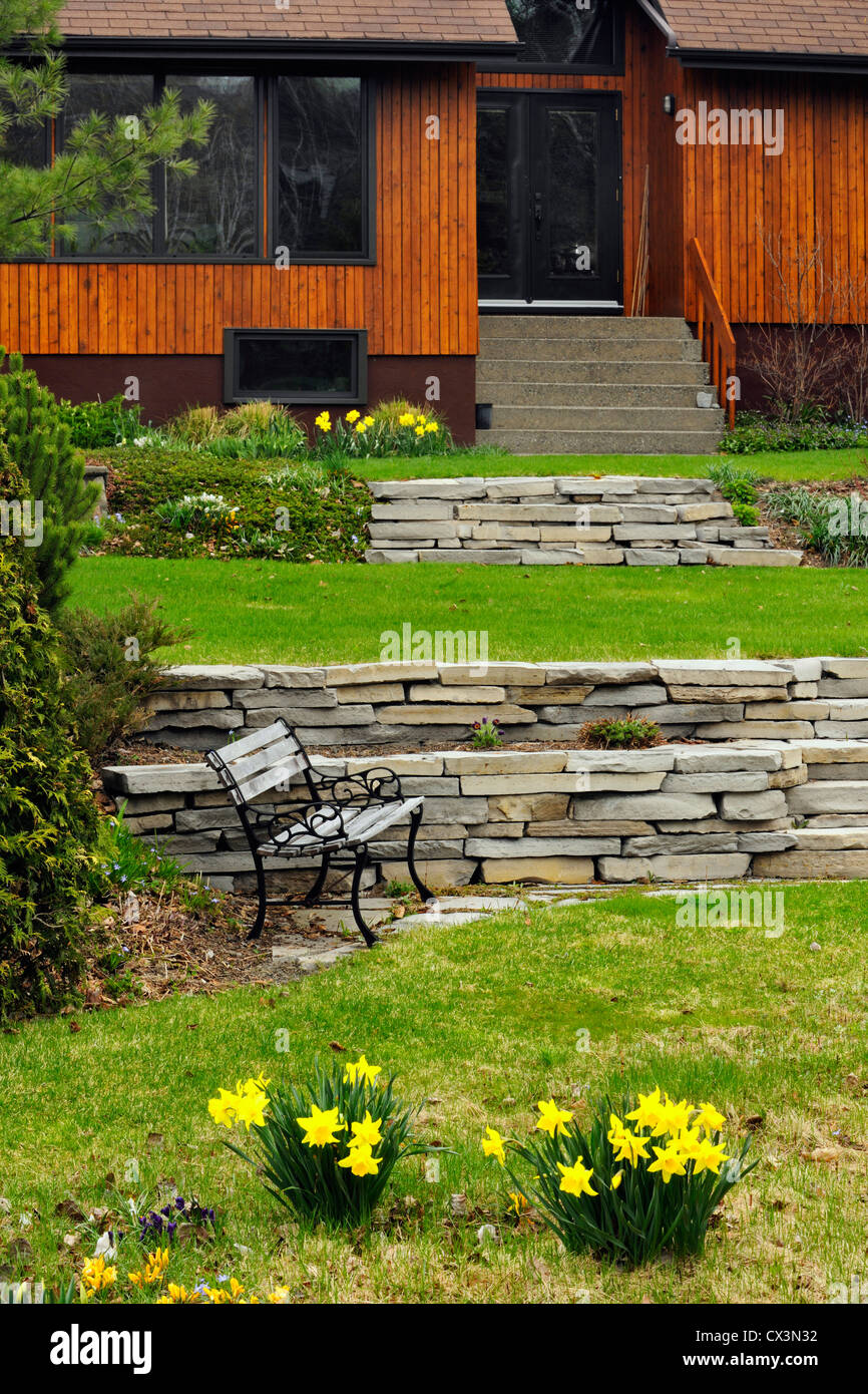 Stepping stones in suburbia hires stock photography and images Alamy