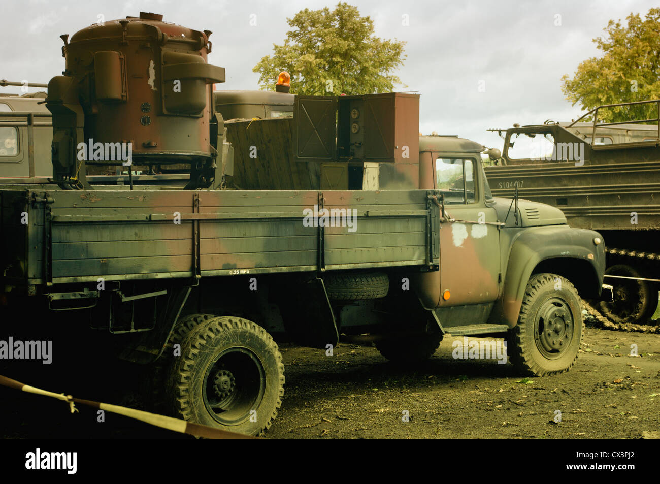 Camouflage armored truck hi-res stock photography and images - Alamy