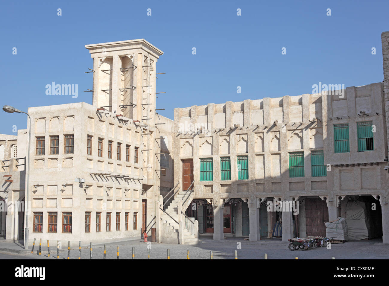 Souq Waqif in Doha. Qatar, Middle East Stock Photo