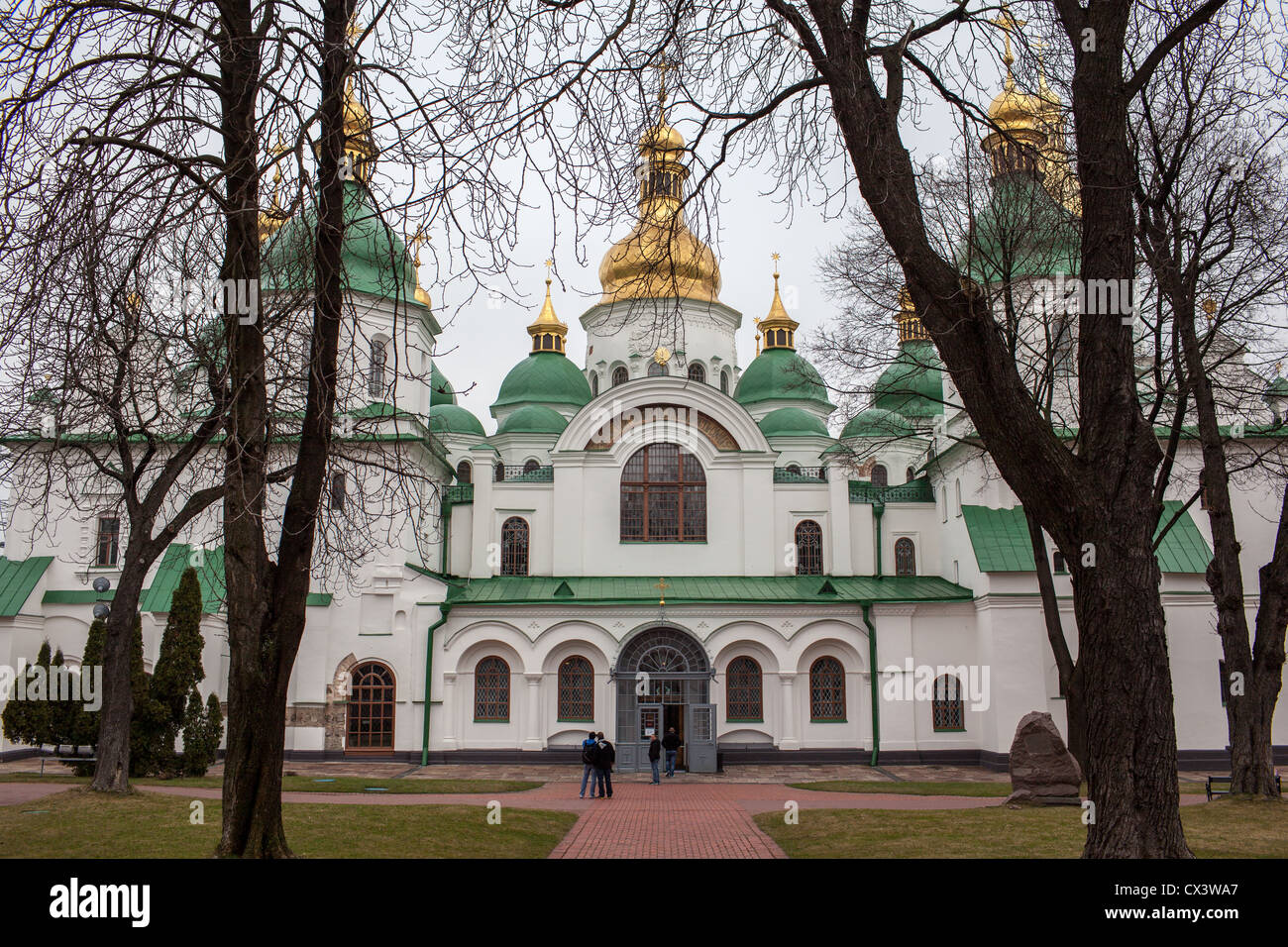 Saint Sophia Cathedral in Kiev, Ukraine, Eastern Europe. Stock Photo