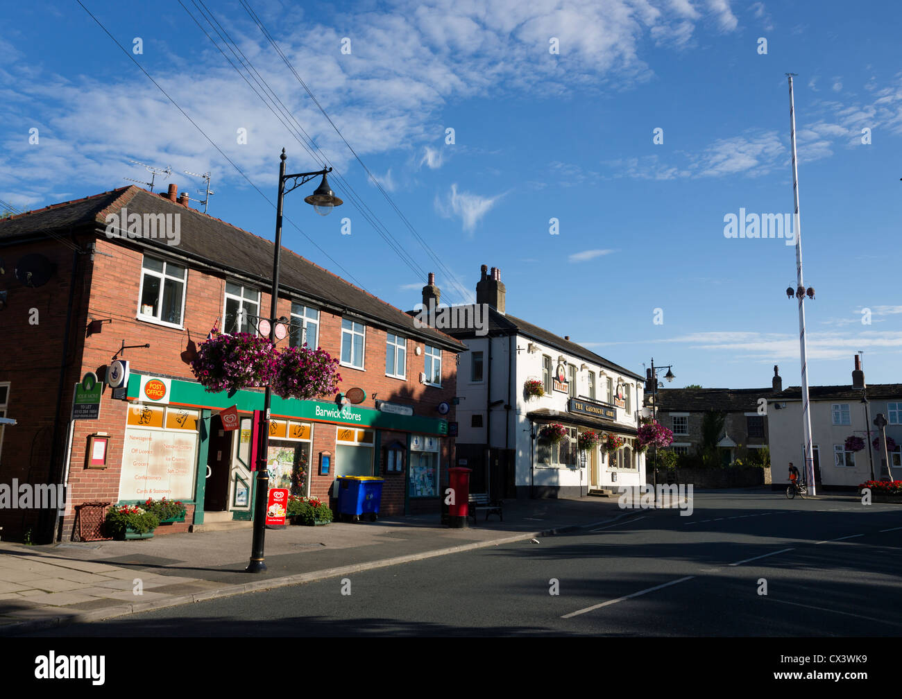 The village of Barwick in Elmet, West Yorkshire Stock Photo Alamy