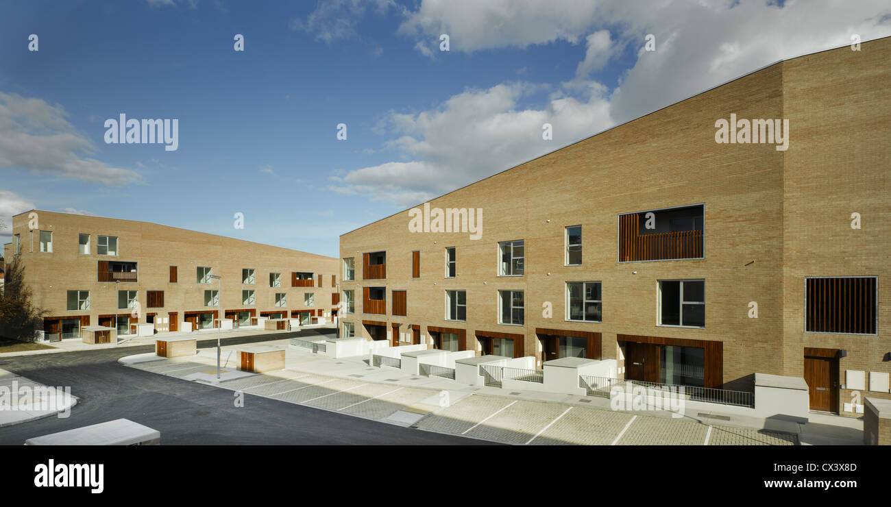 Santry Demesne, Social Housing, Europe, Ireland, Dublin, DTA Architects, 2009 Stock Photo Alamy