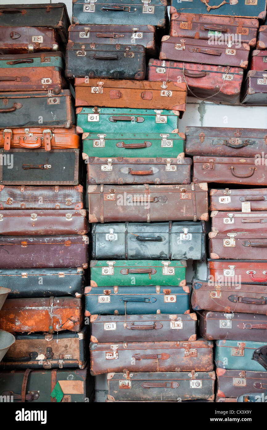 Pile of luggage hires stock photography and images Alamy