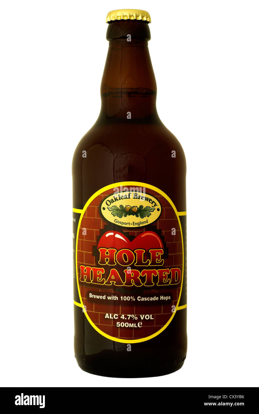 Oakleaf Brewery Hole Hearted bottled beer current 2012 Stock Photo