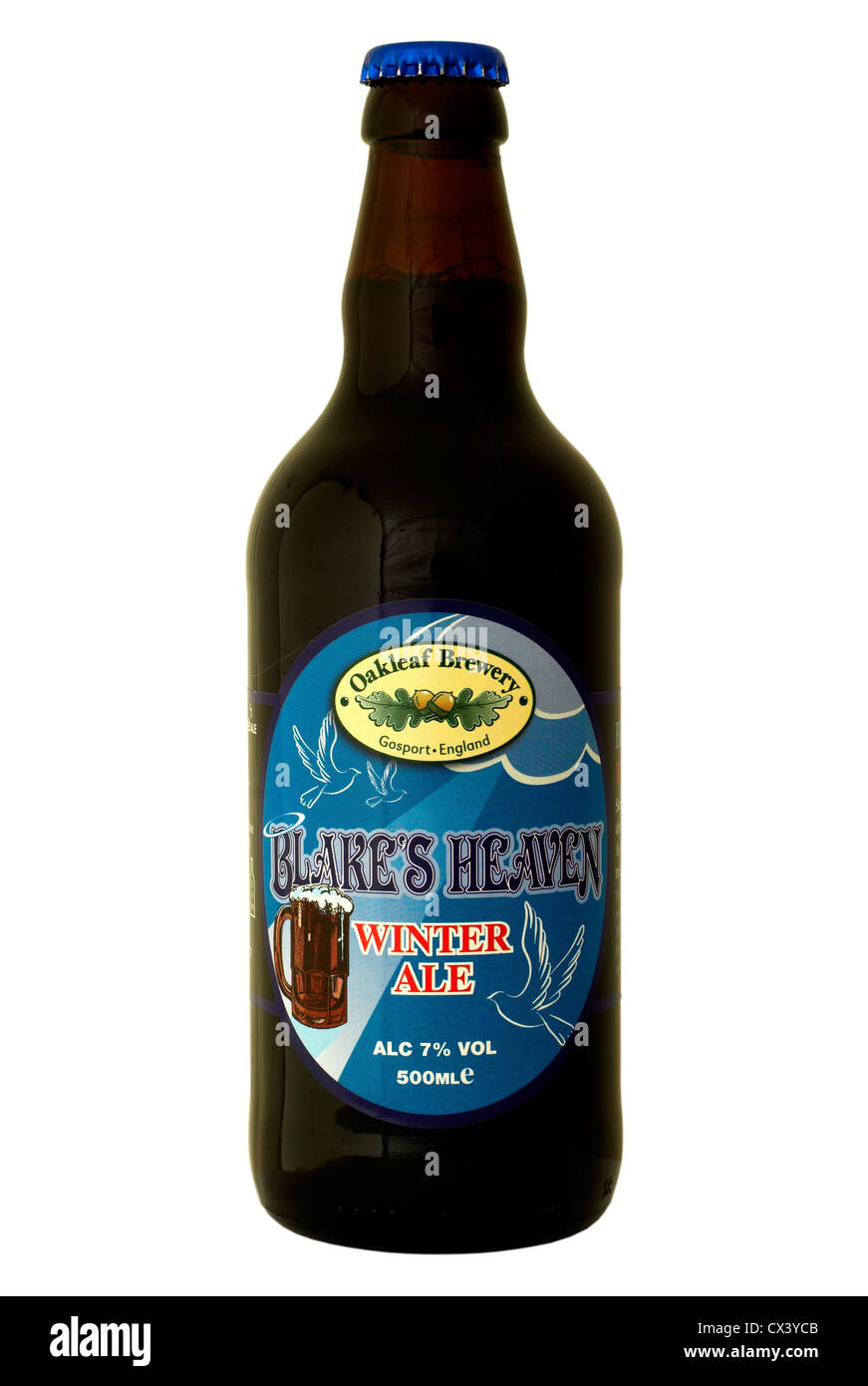 Oakleaf Brewery Blake's Heaven Winter Ale bottled beer current 2012