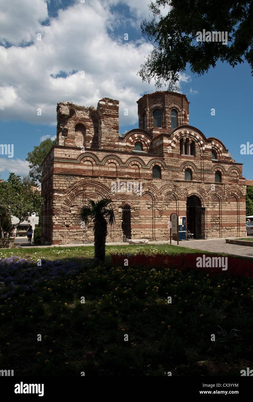 Church of Christ Pantocrator Nessebar Black Sea Coast Bulgaria Stock Photo