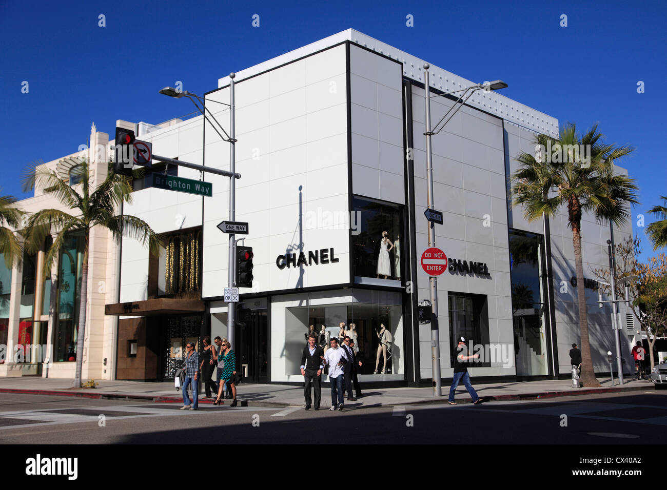 Rodeo Drive - The stunning CHANEL store at the corner of Rodeo Drive and  Brighton Way!