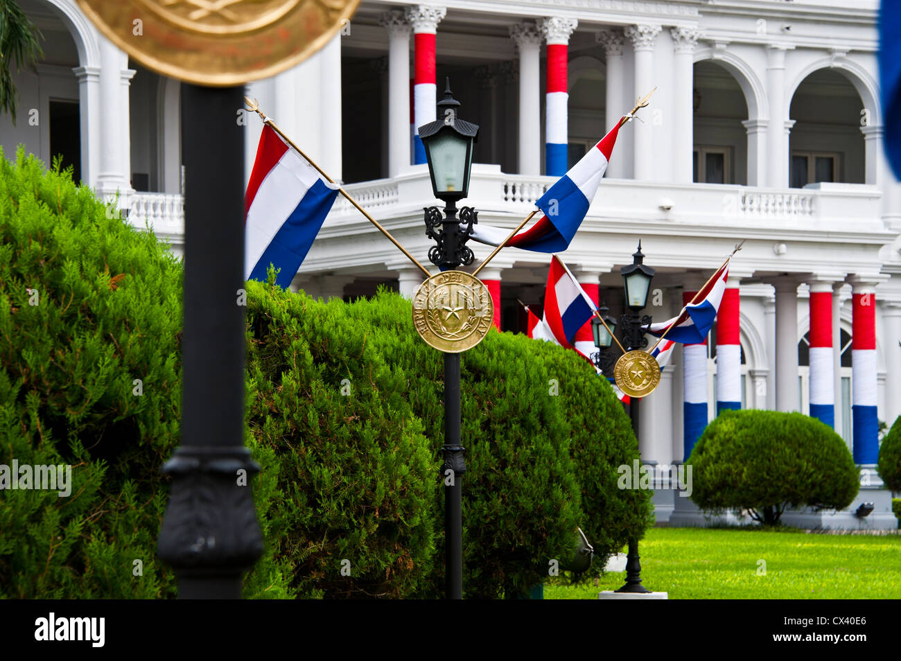 President Palace, Asuncion Stock Photo