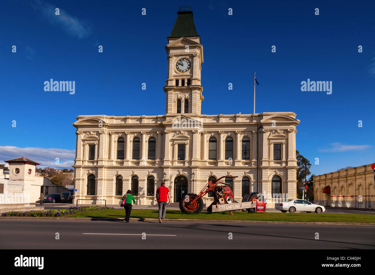 Oamaru Town Hall, one of many gracious Victorian buildings built in the