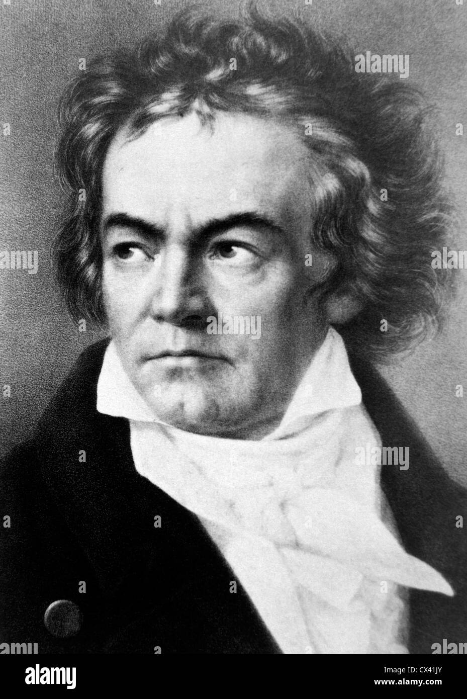 Ludwig van Beethoven (1770-1827), German Composer Stock Photo