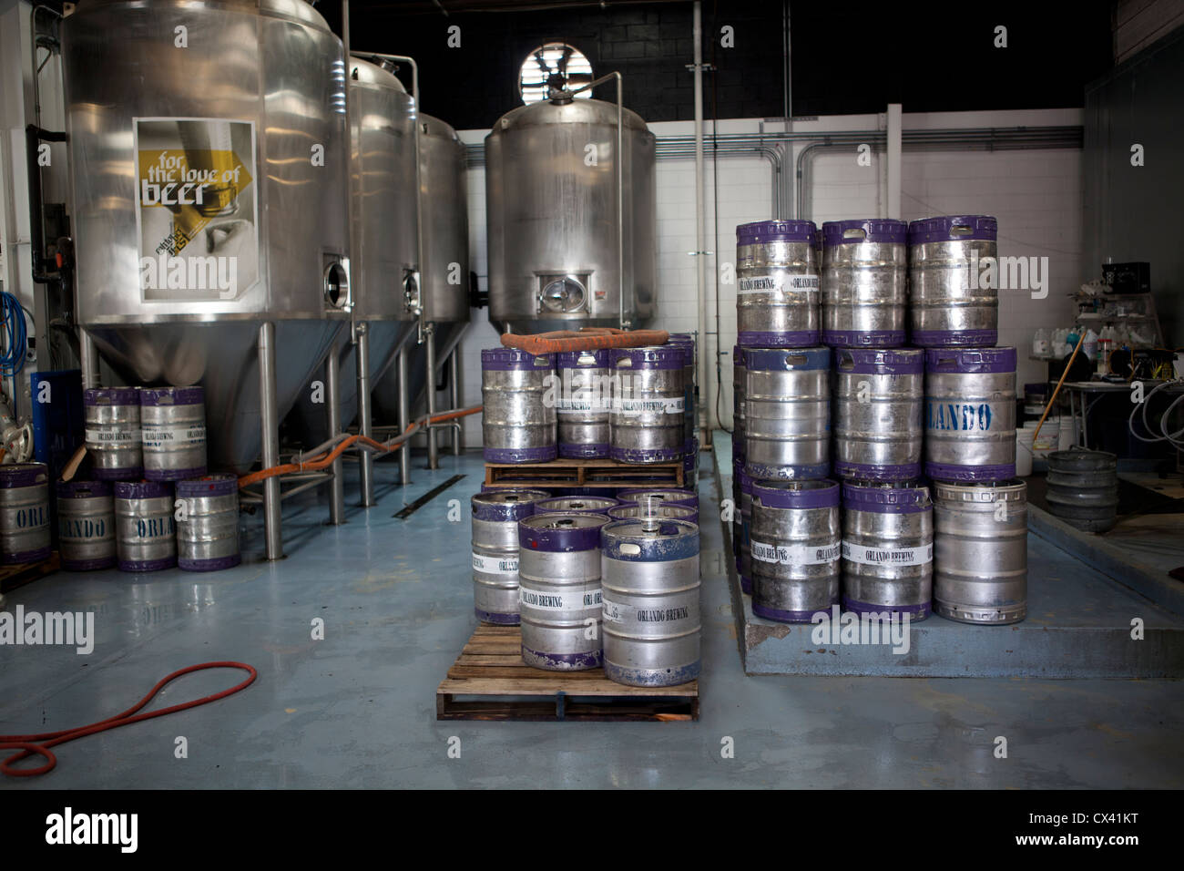 Orlando brewery Florida USA Stock Photo Alamy