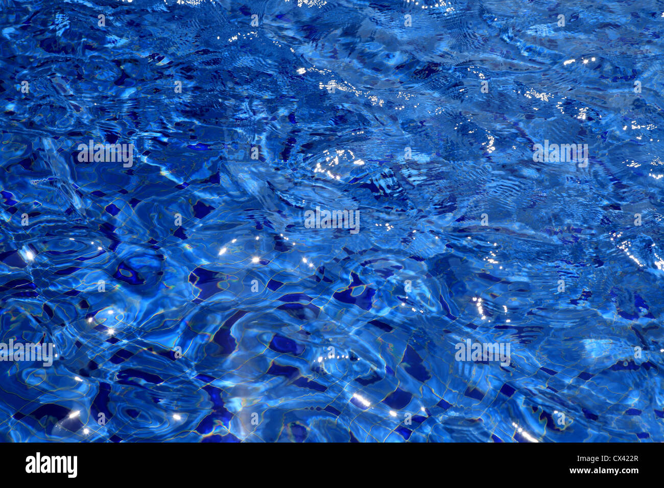 Blue wave pattern hi-res stock photography and images - Alamy