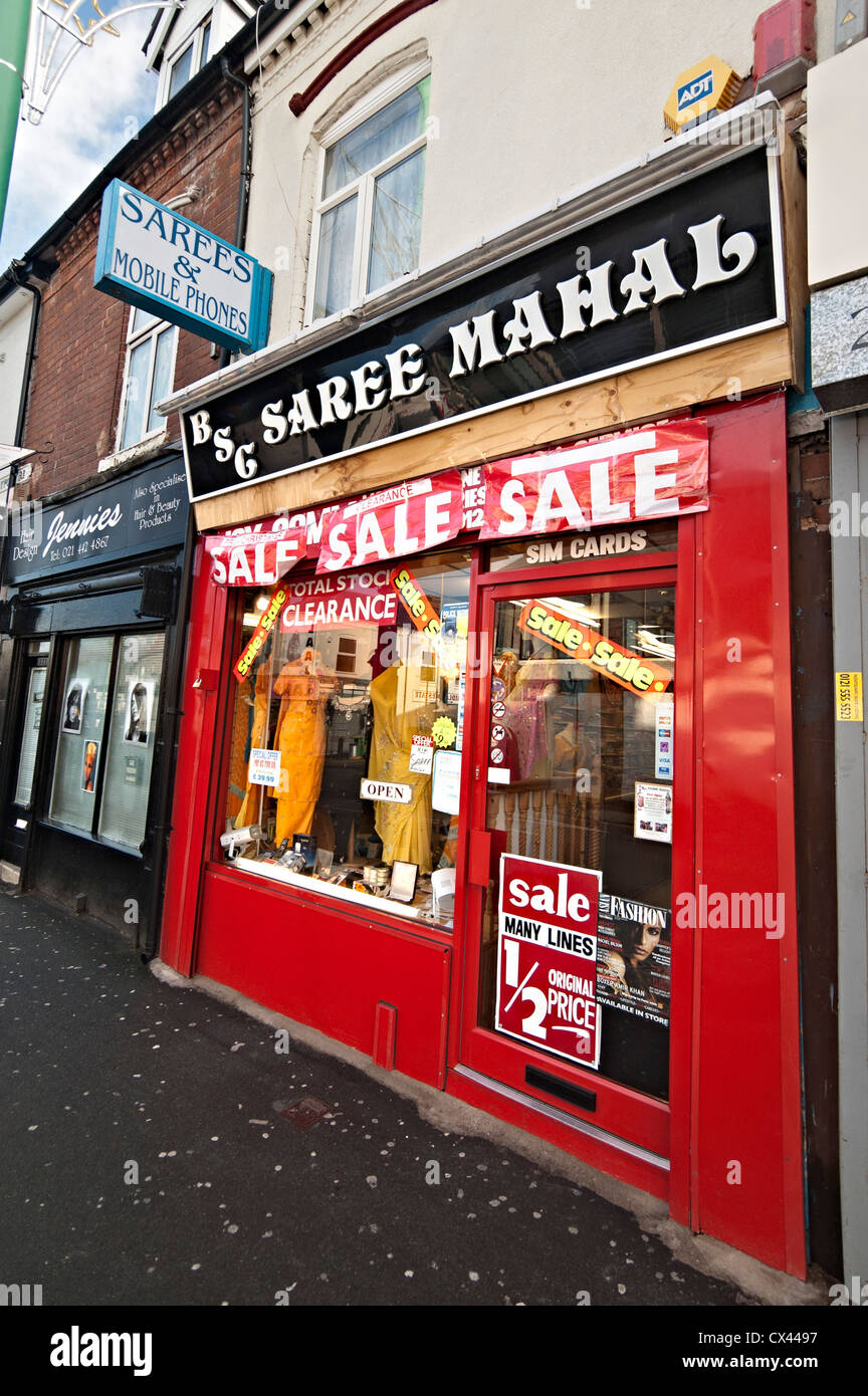 Birmingham ladypool road home of the balti triangle and also asian