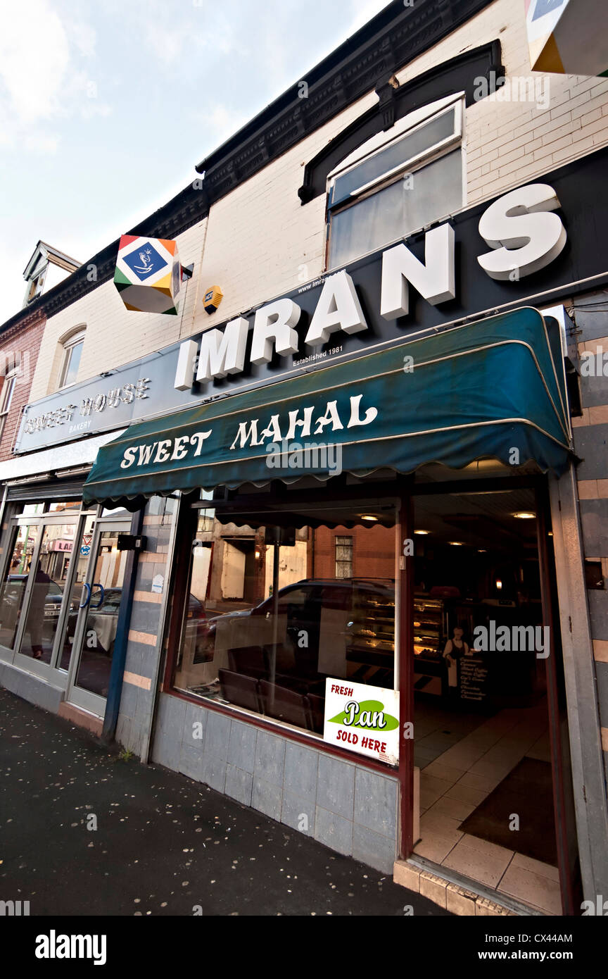 Birmingham ladypool road home of the balti triangle and also asian