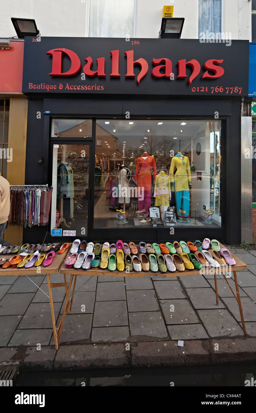 Birmingham ladypool road home of the balti triangle and also asian