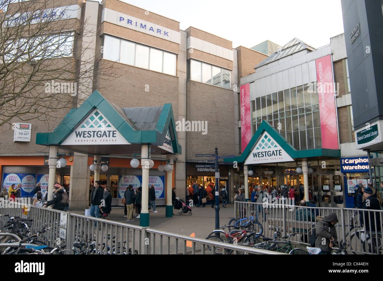 westgate shopping centre center oxford uk Stock Photo Alamy