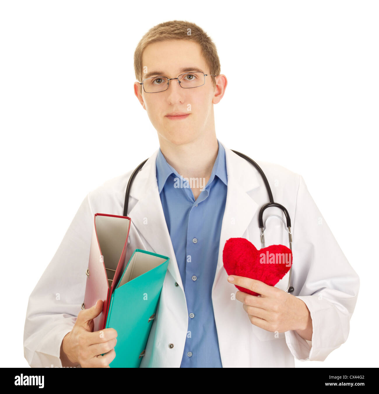 Young doctor binder hi-res stock photography and images - Alamy