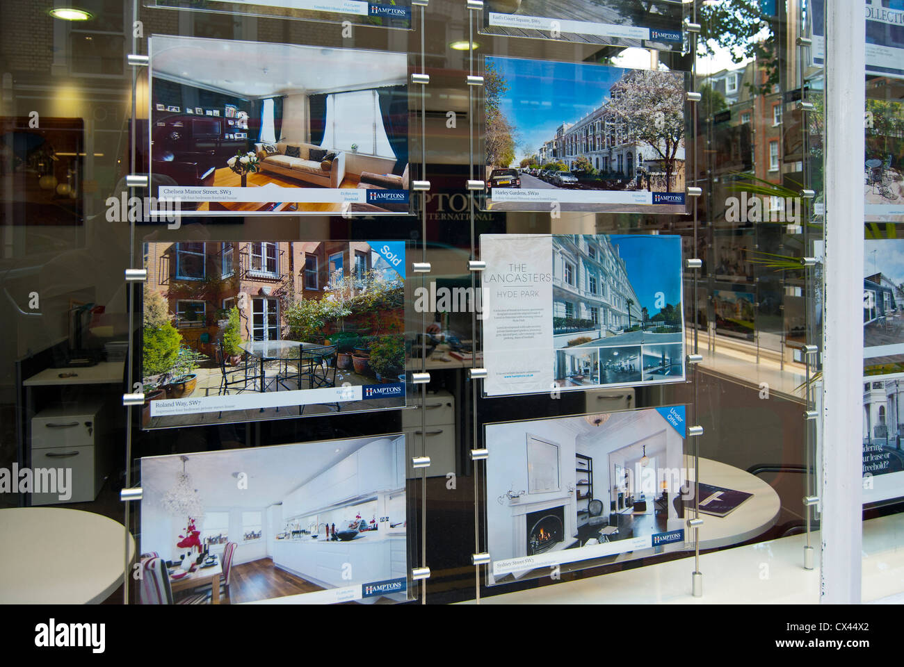 London property market Stock Photo Alamy