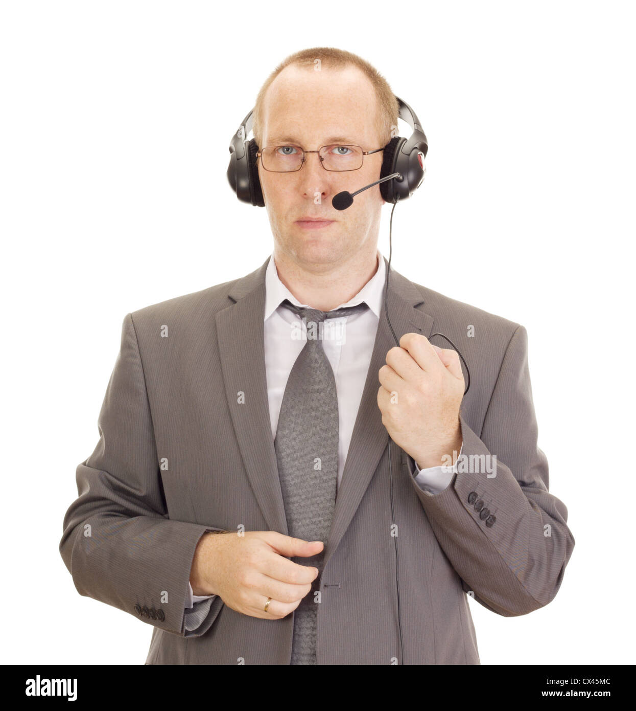 Set headphone hi-res stock photography and images - Alamy