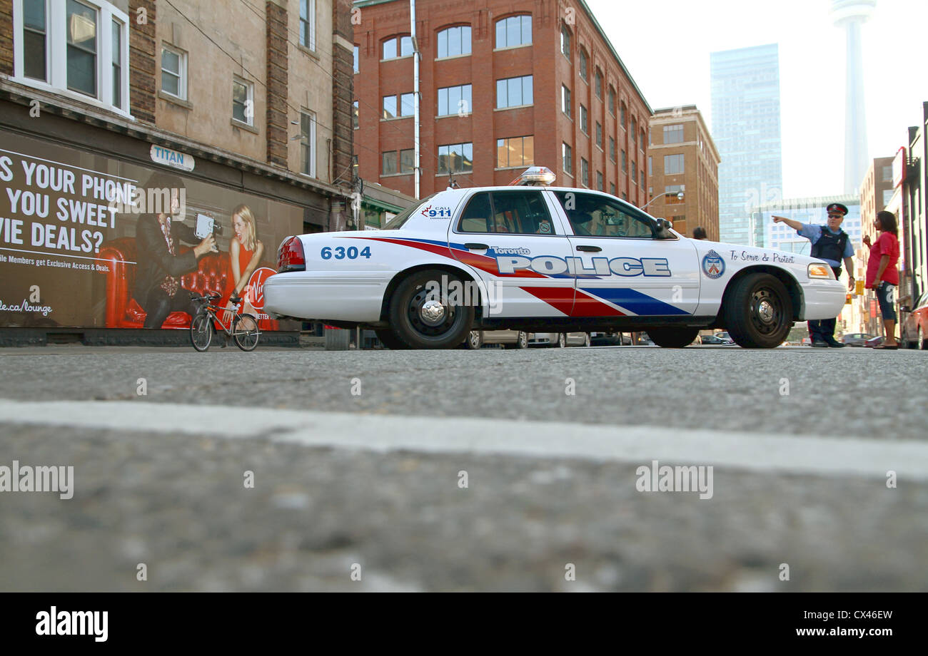 Toronto police car hi-res stock photography and images - Alamy