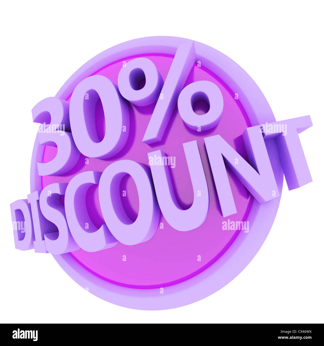 Discount button Stock Photo