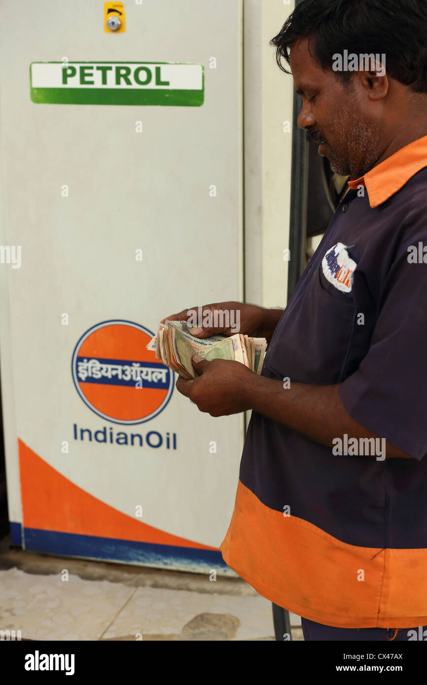 Indian fuel pump hires stock photography and images Alamy