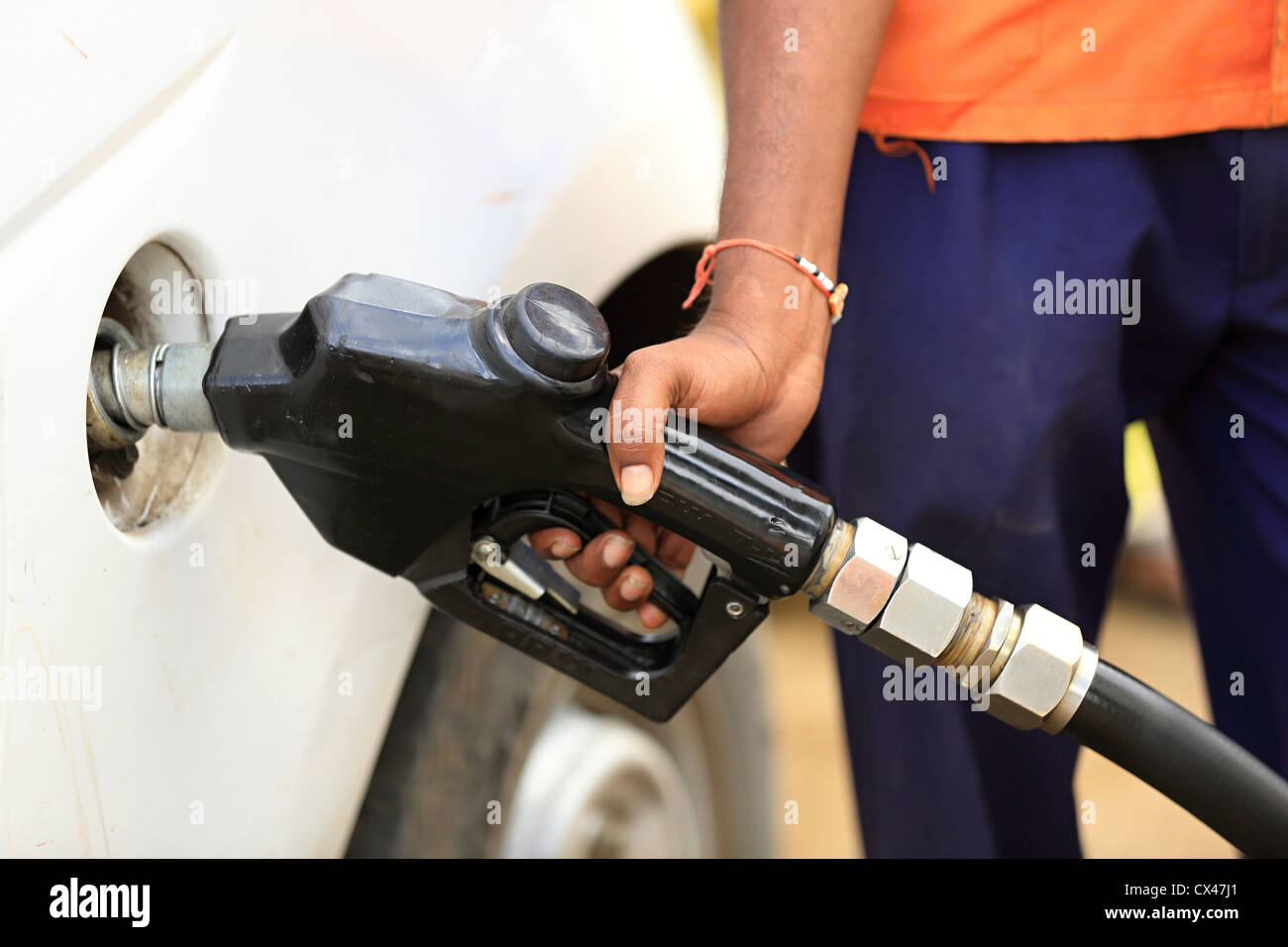 Indian oil petrol pump hires stock photography and images Alamy