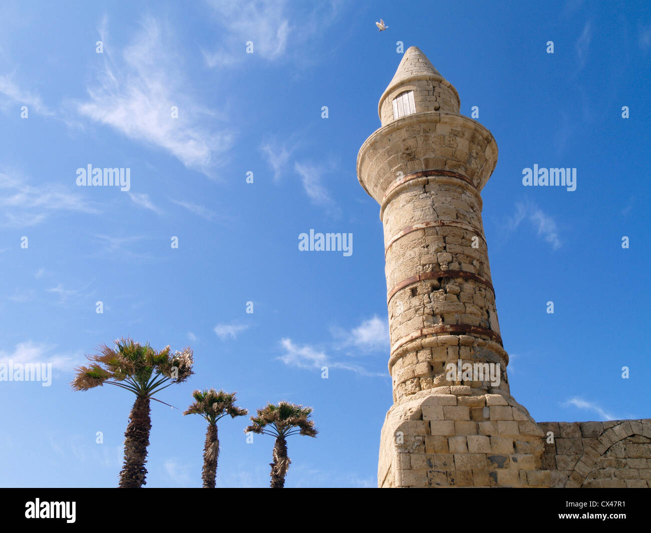 Caesarea Maritima, Israel Stock Photo