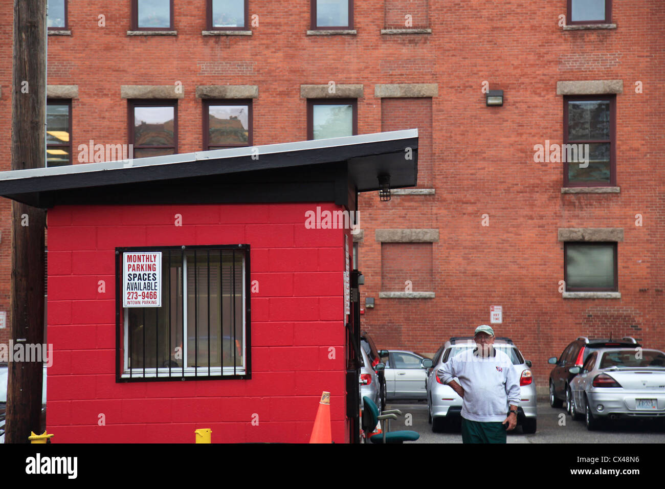 Parking lot attendant hires stock photography and images Alamy