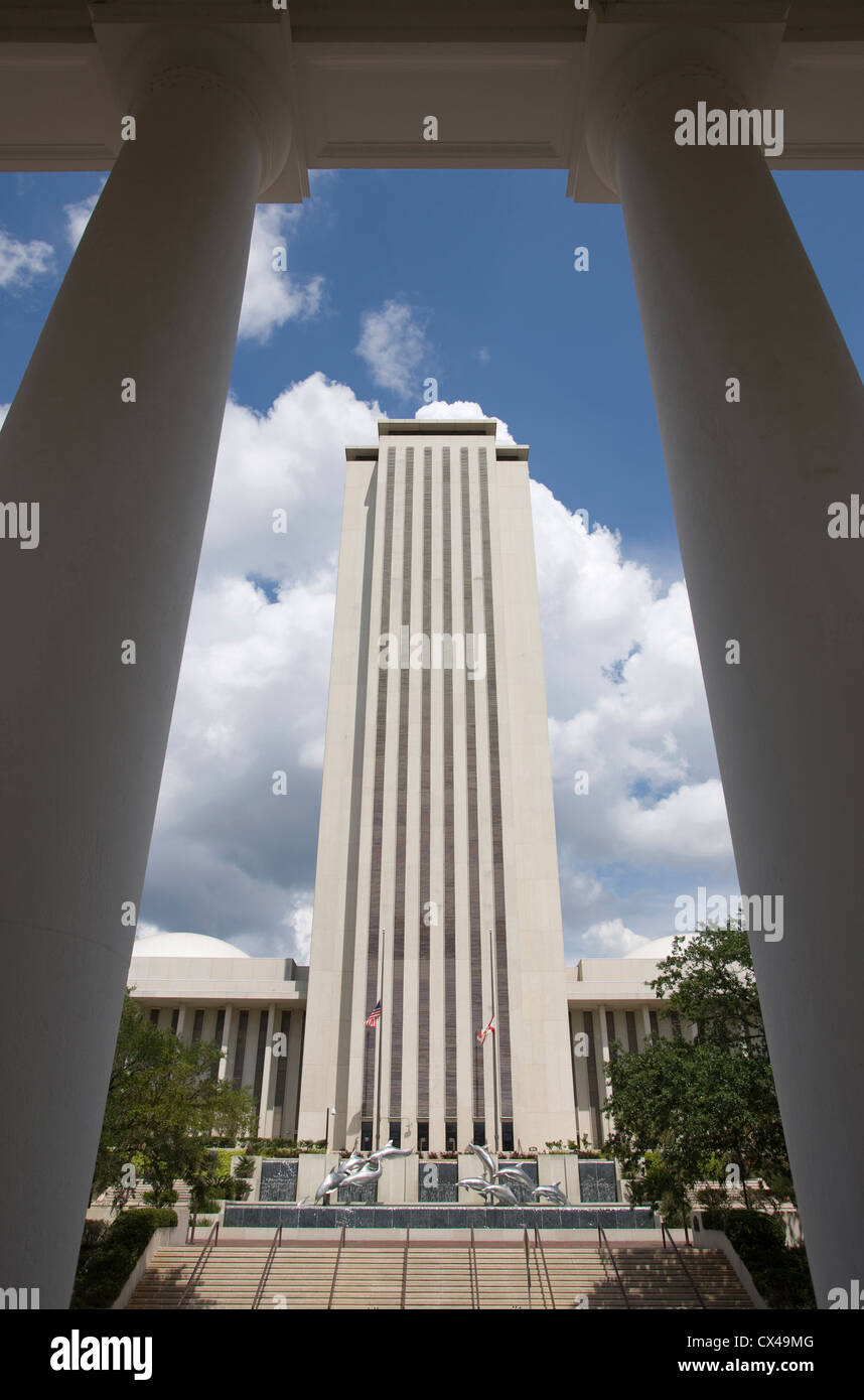 NEW STATE CAPITOL BUILDING TALLAHASSEE FLORIDA USA Stock Photo