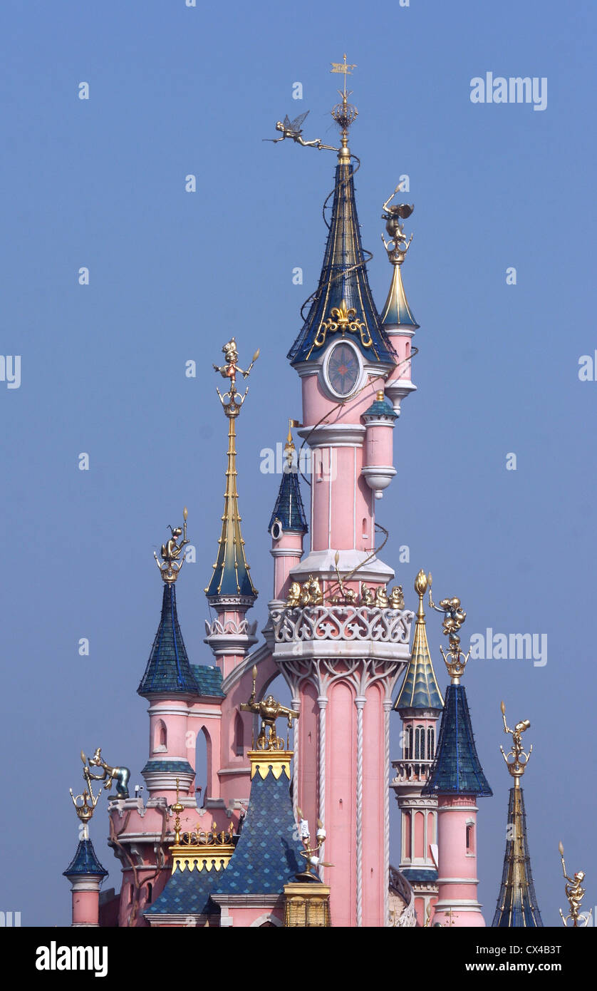 Euro Disney Paris Stock Photo Alamy